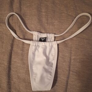 White Thong Bikini Bottom